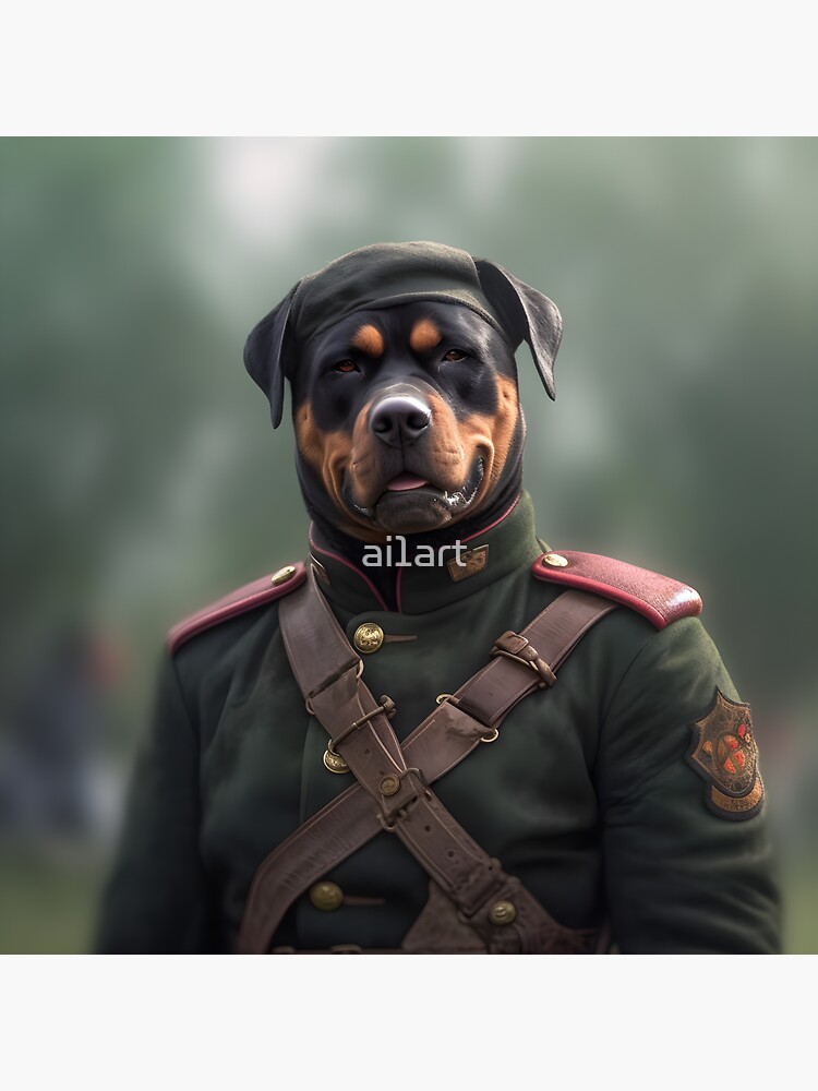 Military rottweiler hot sale