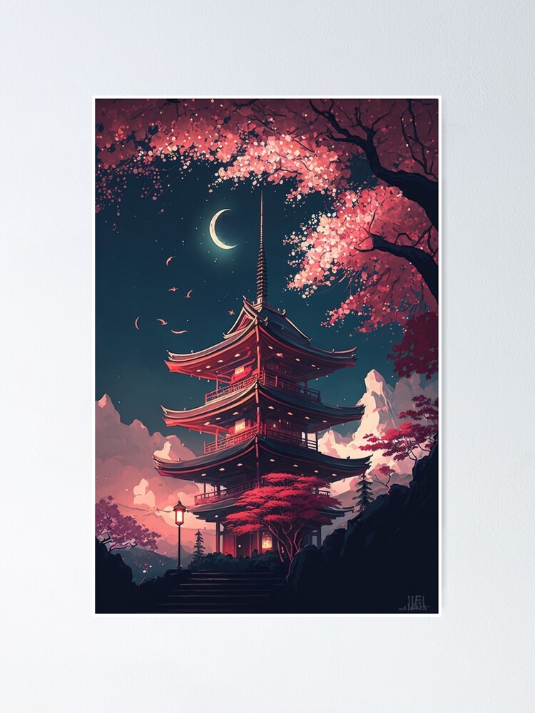 Sakura Naruto Poster Print – Poster Pagoda