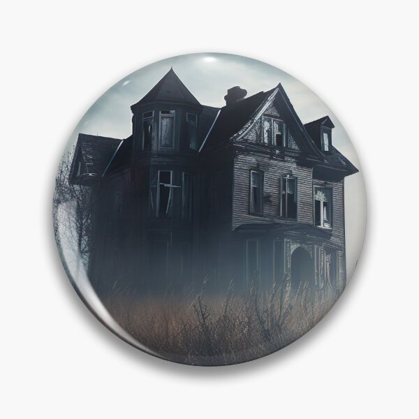 Item preview, Eerie Abandoned Haunted House designed and sold by TheThreePixels.