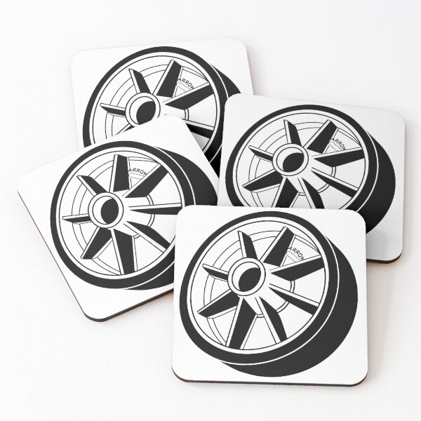 Item preview, Arrow Dynamics Coaster Wheel - 12" - 8 Spoke designed and sold by CoasterMerch.