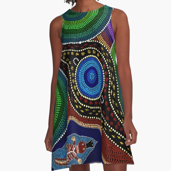 Platypus Playground A-Line Dress