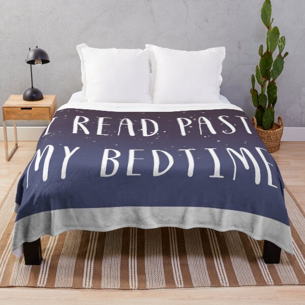 Item preview, I read past my bedtime designed and sold by addict2reading.