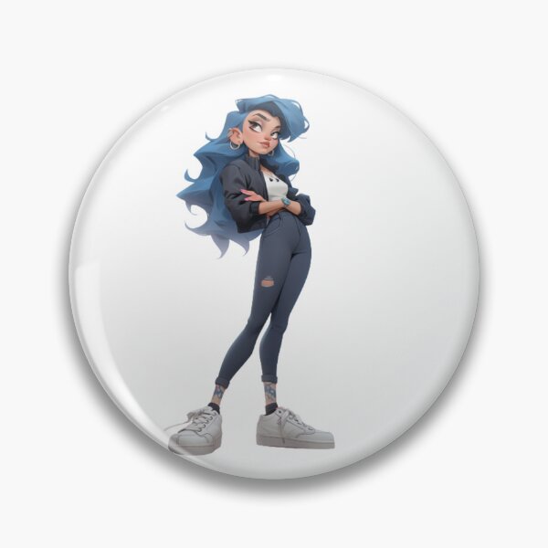 Item preview, Blue haired sport girls designed and sold by mooonstyle.