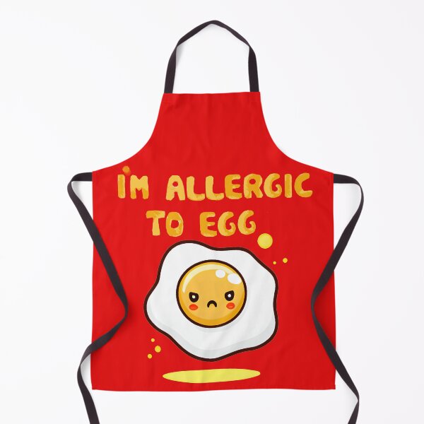 Item preview, Allergic to egg allergies awareness designed and sold by MiowandMolly.
