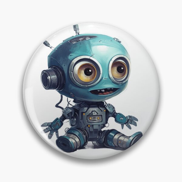 Item preview, Cute robot designed and sold by PapayaDreamsArt.
