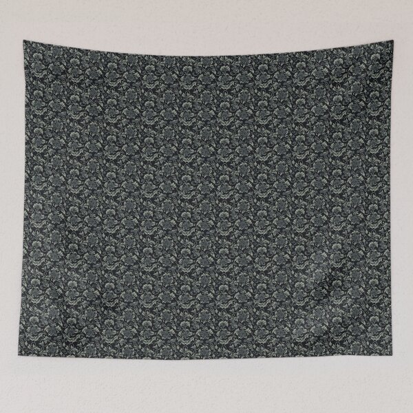 Item preview, Baroque luxury and filigree elements in white with black background designed and sold by OasisOfGraphics.