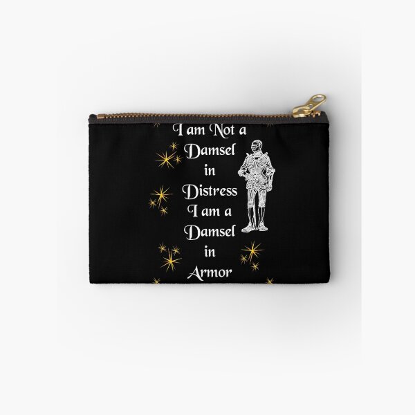 Item preview, 'I Am Not a Damsel in Distress I am a Damsel in Armor' Soldier Funny Quote - Medieval Designs Collection designed and sold by Ridiculam Toga.