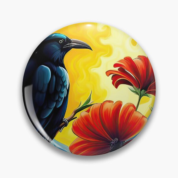 Item preview, The Raven's Midnight Blossoms designed and sold by Keryneiaart.