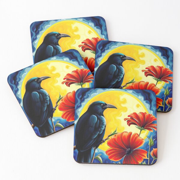 Item preview, The Raven's Midnight Blossoms designed and sold by Keryneiaart.