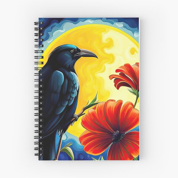Item preview, The Raven's Midnight Blossoms designed and sold by Keryneiaart.