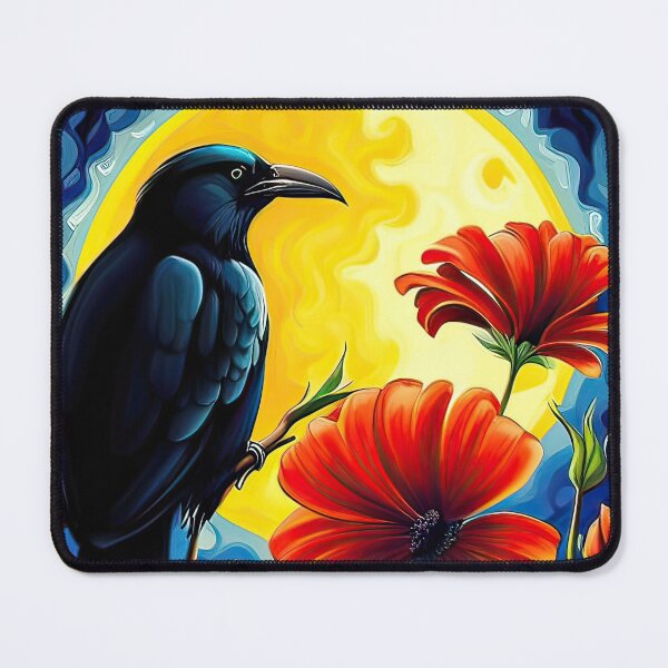 Item preview, The Raven's Midnight Blossoms designed and sold by Keryneiaart.