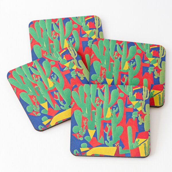 Item preview, Throw Pillow With Beautiful Cactus Painting - Floral Home Decor designed and sold by Sowari-Pillows.