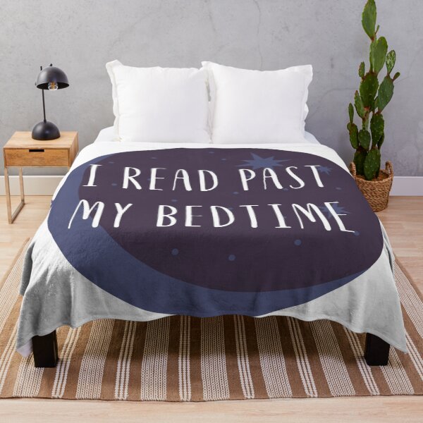 Item preview, I read past my bedtime designed and sold by addict2reading.