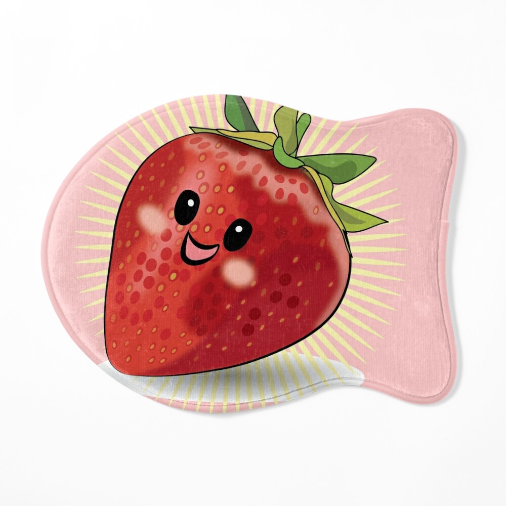 Thank you berry much! Cute strawberry kawaii design