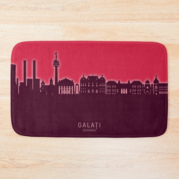 Item preview, Galati Romania Skyline designed and sold by ArtPrints.
