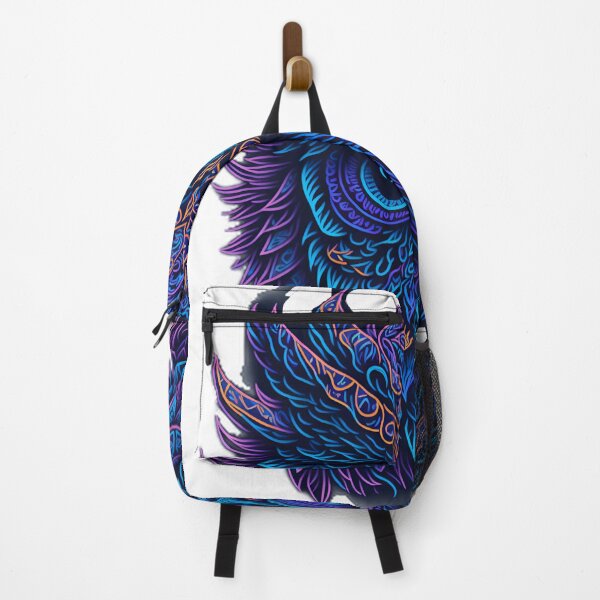 Item preview, Psychedelic Owl Sticker with Isometric Design designed and sold by RedArtG09.