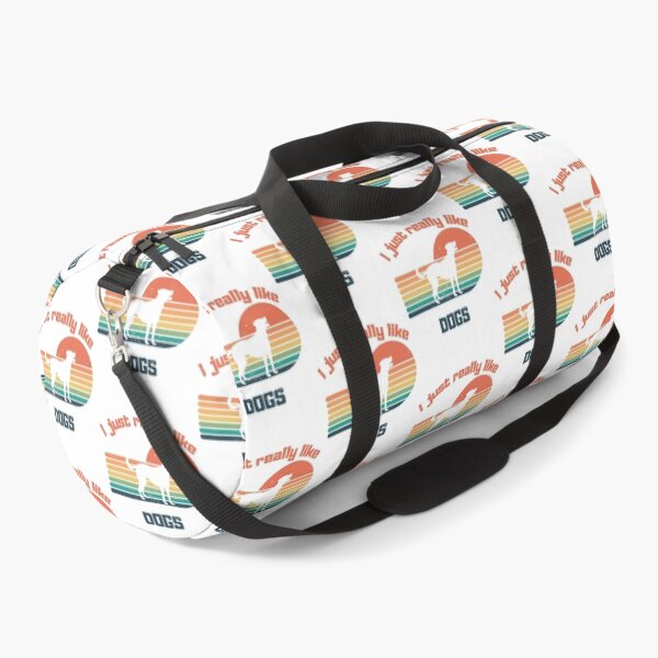 Item preview, I Just Really Like Dogs - Vintage - Retro - Sunset - Dog designed and sold by Ball-and-Match.