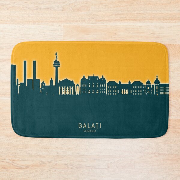 Item preview, Galati Romania Skyline designed and sold by ArtPrints.