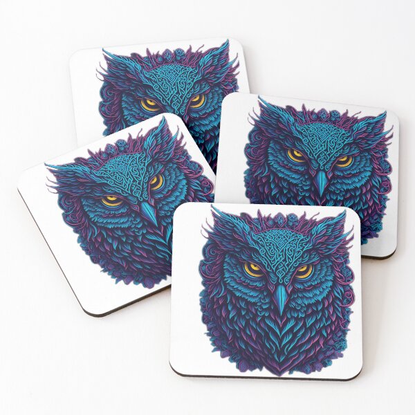 Item preview, Colourful Vector Art Owl Sticker for Instagram Filter Lovers designed and sold by RedArtG09.