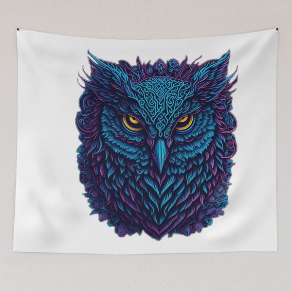 Item preview, Colourful Vector Art Owl Sticker for Instagram Filter Lovers designed and sold by RedArtG09.