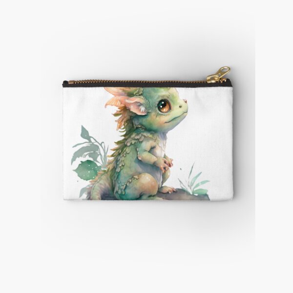 Item preview, a watercolor painting of a baby dragon designed and sold by dillodnh34.
