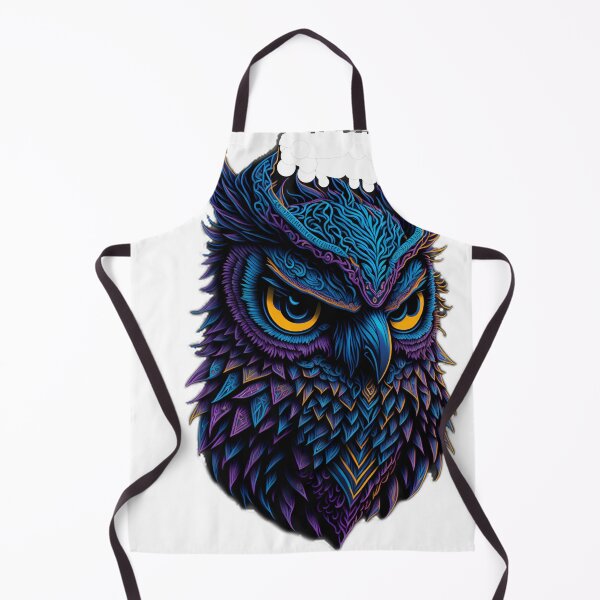Item preview, Detailed Owl Portrait Sticker for Artistic Expression designed and sold by RedArtG09.