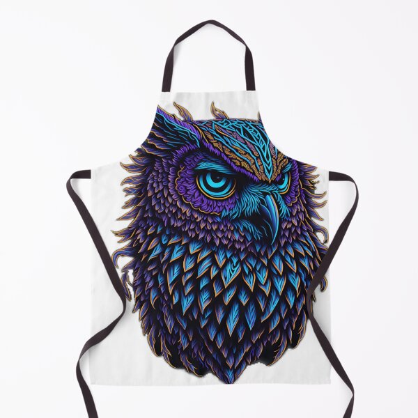 Item preview, Artsy Owl Sticker with Instagram-Ready Filter designed and sold by RedArtG09.