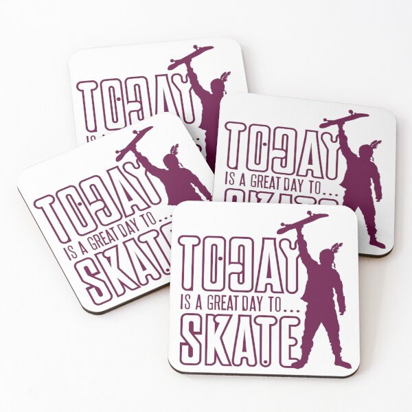 Item preview, Today is a Great Day to Skate - Skate or Die - Purple designed and sold by Alien-Theory.