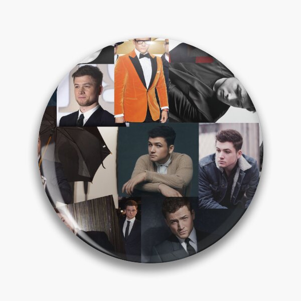 Item preview, Taron Egerton Abstract Photos Collage designed and sold by GoghGetta.