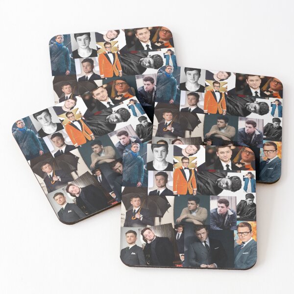 Item preview, Taron Egerton Abstract Photos Collage designed and sold by GoghGetta.