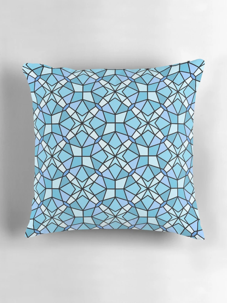 Thumbnail 3 of 4, Pillow, Periwinkle Pattern designed and sold by Annie Norris.
