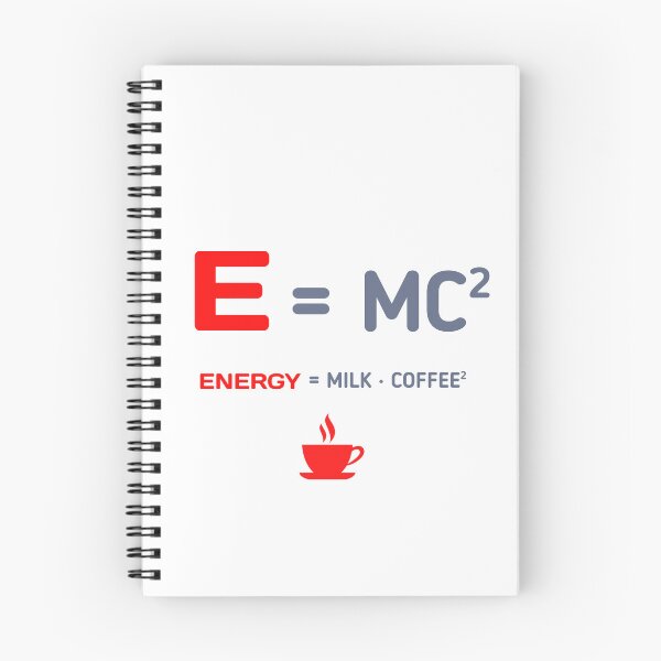 Item preview, Get Energized with E=mc² Energy Milk and Coffee designed and sold by UNIX-G.