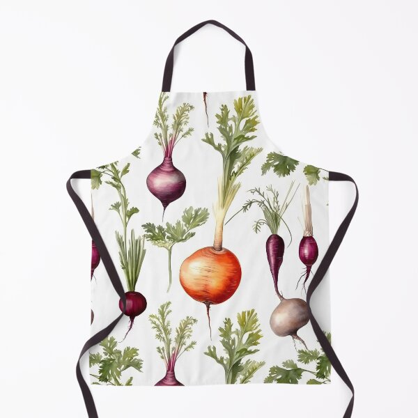 Item preview, My Grandma's Kitchen - Fresh Root Vegetables Vegetarian Food Vintage Pattern designed and sold by SecretDicer.