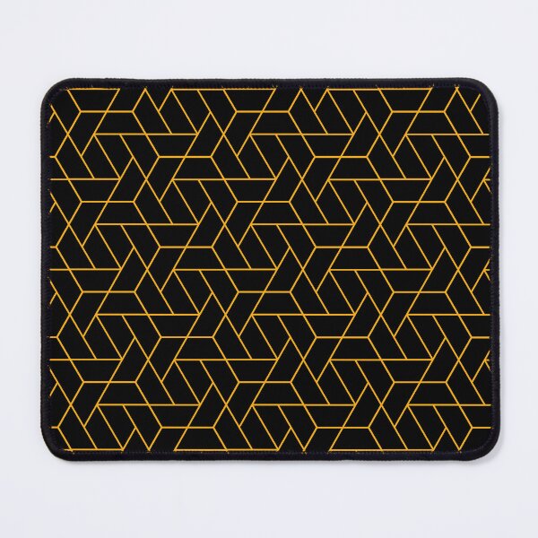Item preview, Hexagons And Triangles Pattern designed and sold by JenTrinhArt.