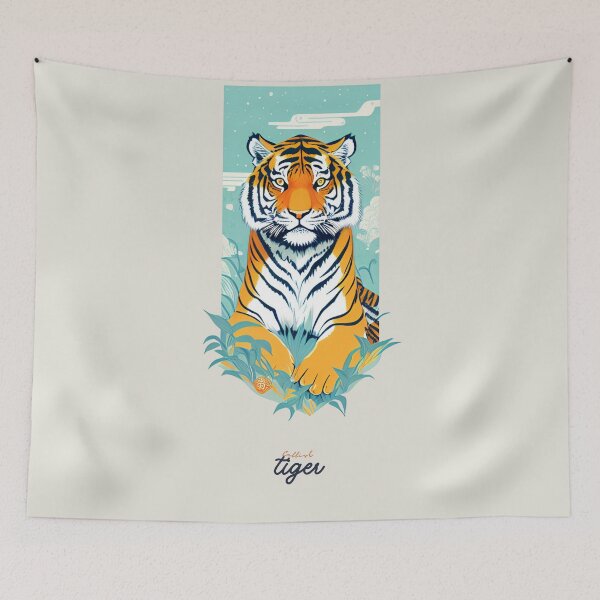 Item preview, Vintage Tiger by CallisC Arts designed and sold by CallisC-Arts.