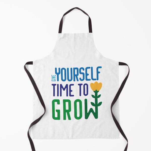 Item preview, Give Yourself Time To Grow motivational quote designed and sold by withasmiledsgn.