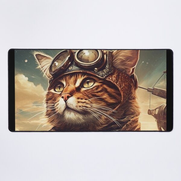 Item preview, Aviator Cat #1 designed and sold by ArcStormDesigns.