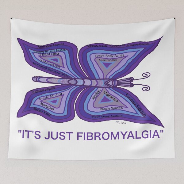 Item preview, "It's Just Fibromyalgia" designed and sold by Lilybet83.