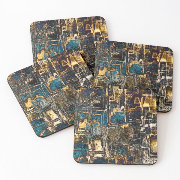 Item preview, Bold and Dramatic Golden Abstract Art designed and sold by Trevor Hirst.
