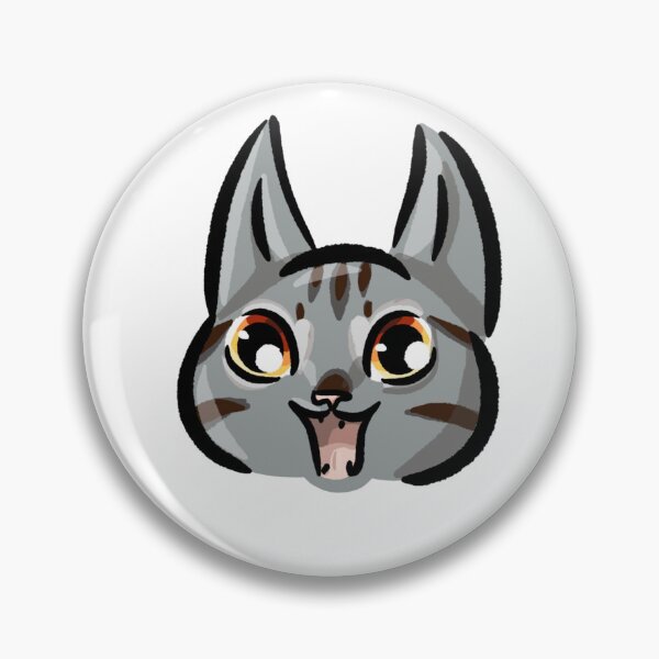 Item preview, Excited/ happy cat face designed and sold by Yama-inu.