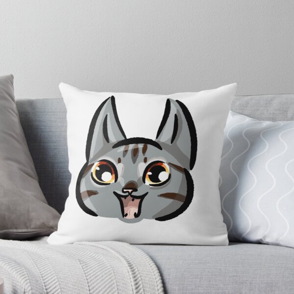 Item preview, Excited/ happy cat face designed and sold by Yama-inu.