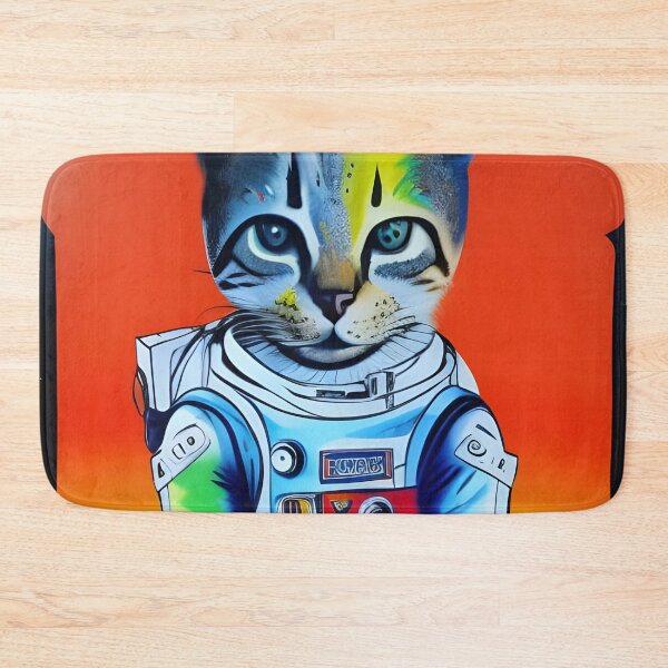 Item preview, A Curious Cat in a Space Suit designed and sold by PC-artist.