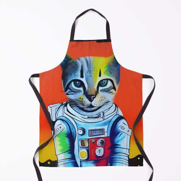 Item preview, A Curious Cat in a Space Suit designed and sold by PC-artist.