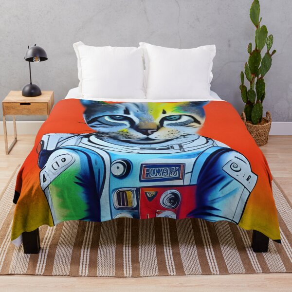 Item preview, A Curious Cat in a Space Suit designed and sold by PC-artist.