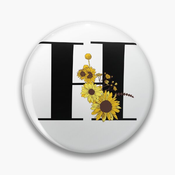 Item preview, Sunflower Monogram H designed and sold by Coffee Lifestyle.