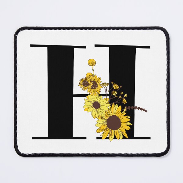 Item preview, Sunflower Monogram H designed and sold by Coffee Lifestyle.