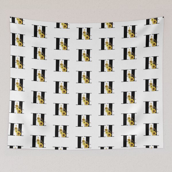 Item preview, Sunflower Monogram H designed and sold by Coffee Lifestyle.
