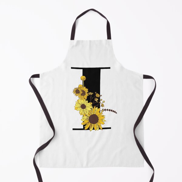 Item preview, Sunflower Monogram I designed and sold by Coffee Lifestyle.