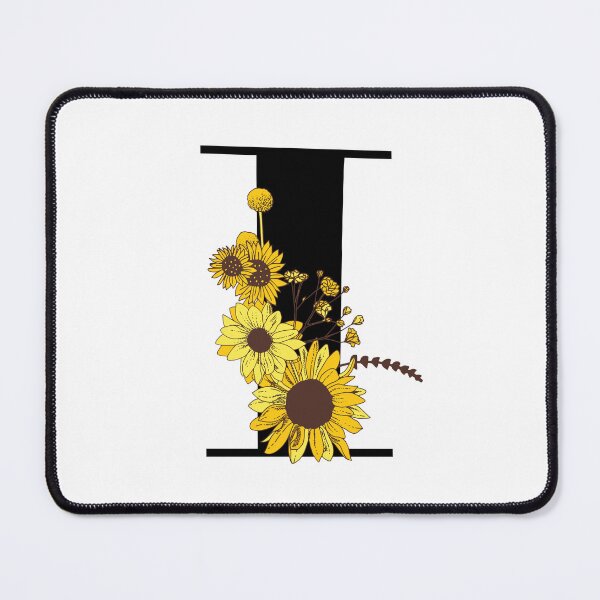 Item preview, Sunflower Monogram I designed and sold by Coffee Lifestyle.