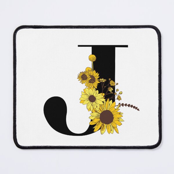 Item preview, Sunflower Monogram J designed and sold by Coffee Lifestyle.